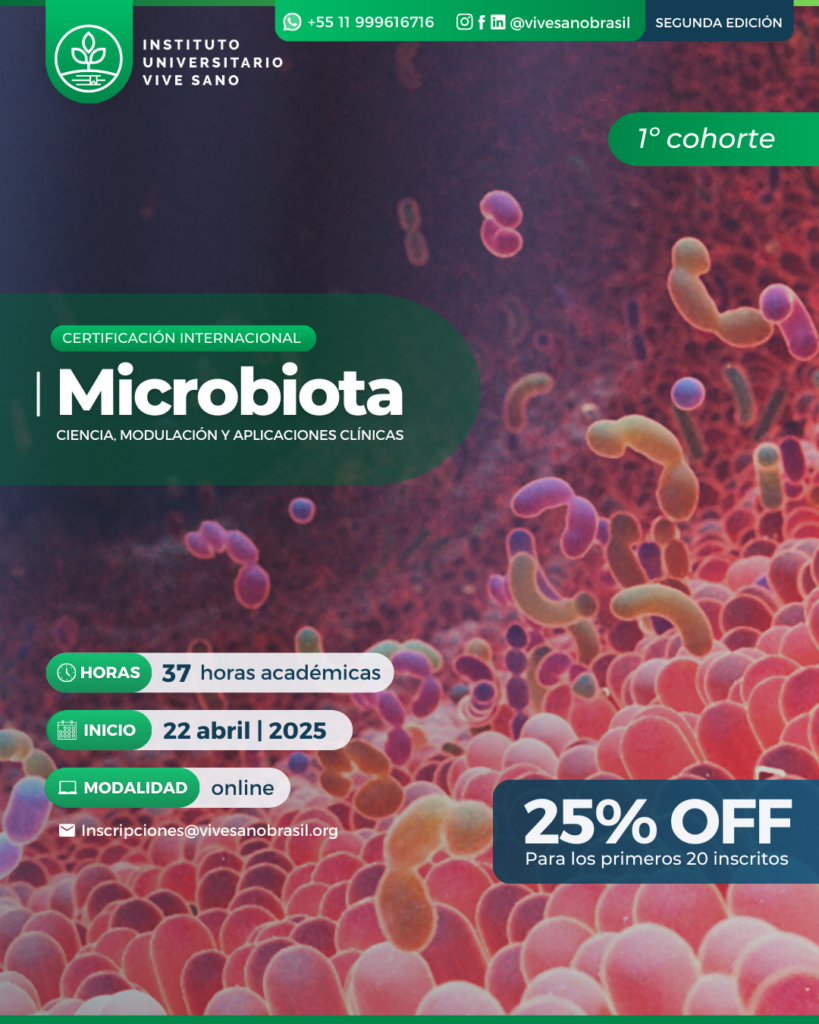 Certificaci N Internacional En Microbiota Ciencia Modulaci N Y