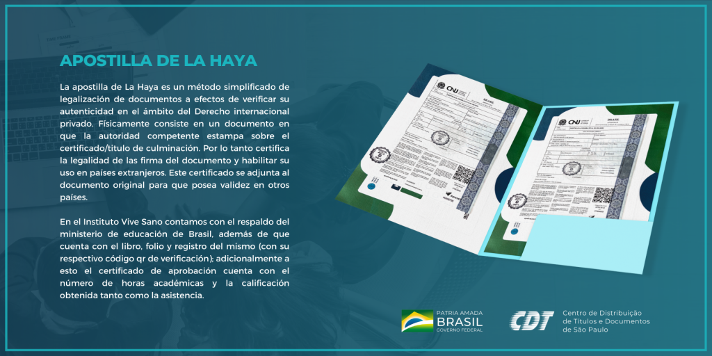 Apostilla de la Haya Vive Sano Academy Apostilla de la Haya Vive Sano Academy