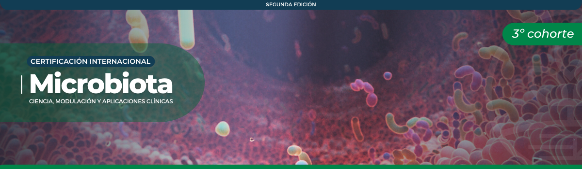 Banner landing Academy - 1200 x 350px - Certificación Internacional en Microbiota E2C3