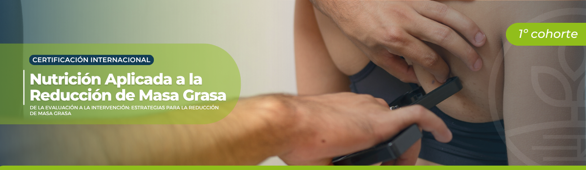 Banner landing Academy - 1200 x 350px - Certificación Internacional en Nutrición Aplicada a la Reducción de Masa Grasa E1C1