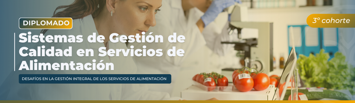 Banner landing Academy - 1200 x 350px -  Dip. en Sistemas de Gestión de Calidad en Servicios de Alimentación - E1C3